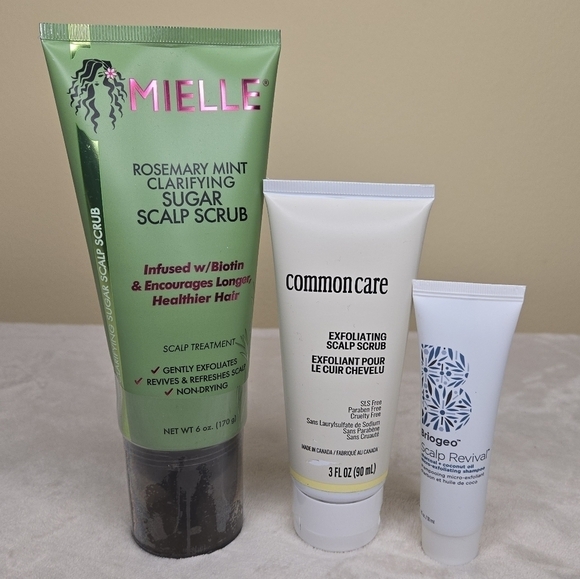 Scalp Scrub Bundle Mielle, Briogeo, Common Care - Picture 1 of 12